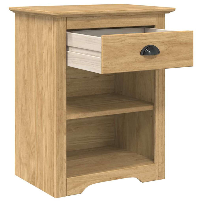 Dulap de noapte BODO Maro miere 53 x 38,5 x 67 cm Lemn compozit - WALTI WALTI