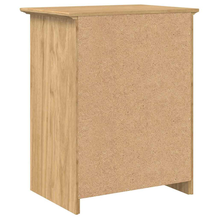Dulap de noapte BODO Maro miere 53 x 38,5 x 67 cm Lemn compozit - WALTI WALTI