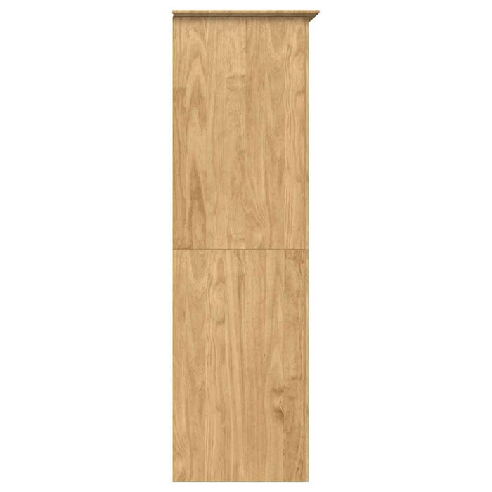 Dulap cu ușă BODO Maro miere 146 x 53,5 x 173 cm Lemn compozit - WALTI WALTI