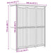 Dulap cu ușă BODO Maro miere 146 x 53,5 x 173 cm Lemn compozit - WALTI WALTI