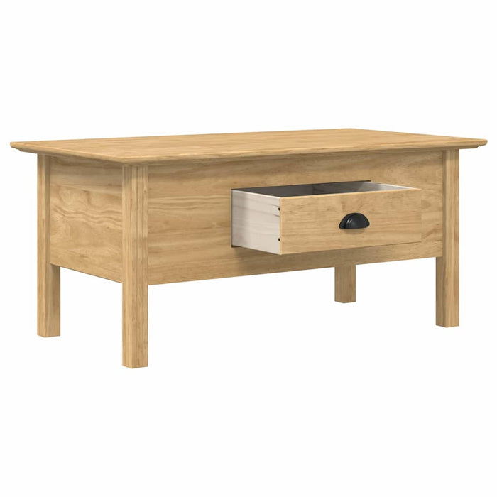 Masă de cafea BODO Maro miere 100 x 55 x 45,8 cm Lemn compozit - WALTI WALTI