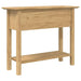 Masă de consolă BODO Maro miere 91 x 34.7 x 74 cm Lemn compozit - WALTI WALTI