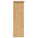 Dulap cu uși din sticlă BODO Maro miere 115,5 x 38,5 x 117,7 cm - WALTI WALTI