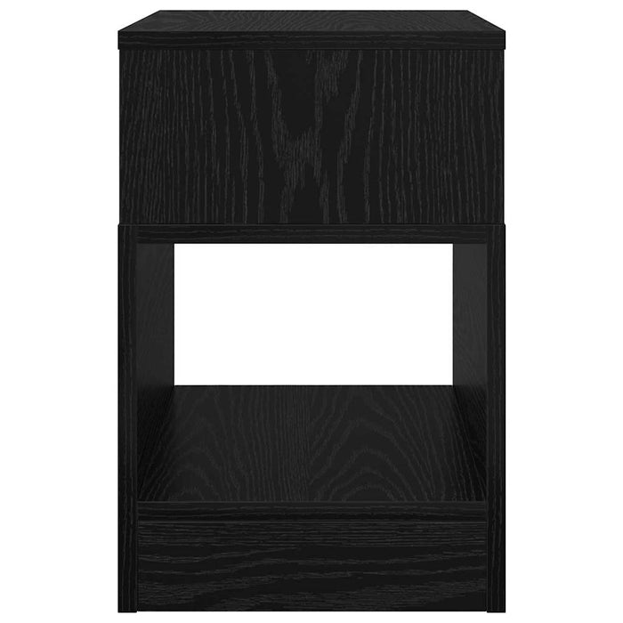 Masă laterală Stejar Negru 30,5 x 30 x 45 cm Lemn compozit - WALTI WALTI