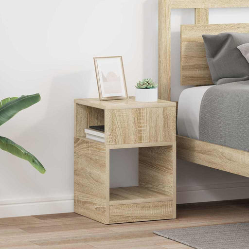 Masă laterală 2 pcs Stejar Sonoma 30,5 x 30 x 45 cm - WALTI WALTI