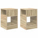 Masă laterală 2 pcs Stejar Sonoma 30,5 x 30 x 45 cm - WALTI WALTI