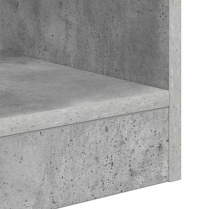 Masă laterală 2 pcs Gri din beton 30,5 x 30 x 45 cm - WALTI WALTI