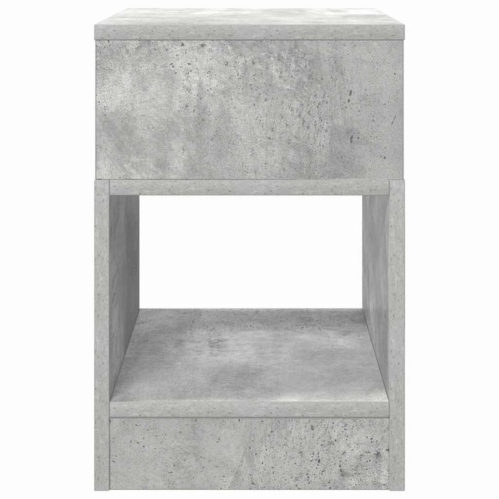 Masă laterală 2 pcs Gri din beton 30,5 x 30 x 45 cm - WALTI WALTI