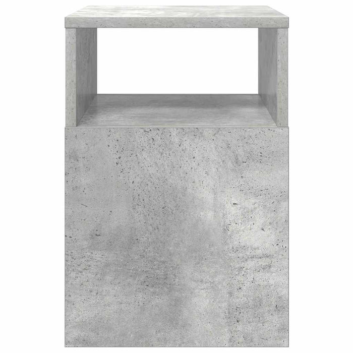 Masă laterală 2 pcs Gri din beton 30,5 x 30 x 45 cm - WALTI WALTI