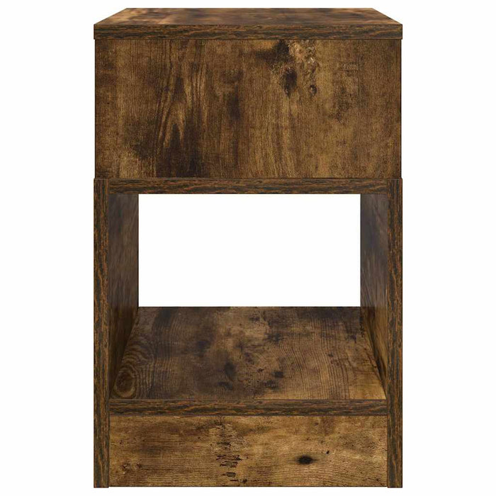 Masă laterală 2 pcs Stejar fumuriu 30,5 x 30 x 45 cm - WALTI WALTI
