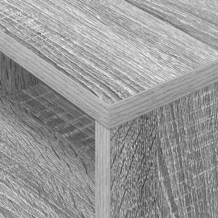 Masă laterală 2 pcs Gri Sonoma 30,5 x 30 x 45 cm Lemn compozit - WALTI WALTI