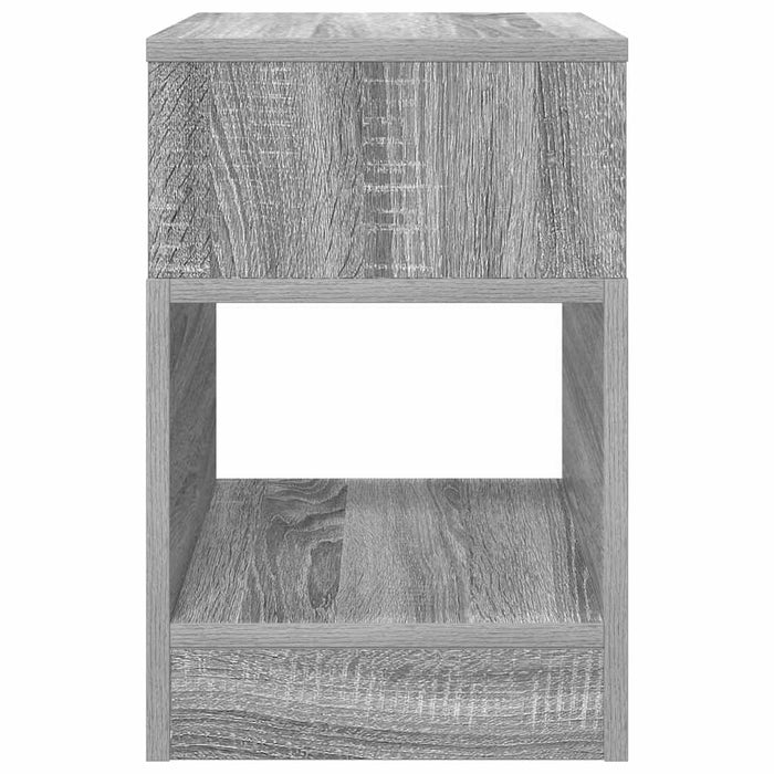 Masă laterală 2 pcs Gri Sonoma 30,5 x 30 x 45 cm Lemn compozit - WALTI WALTI