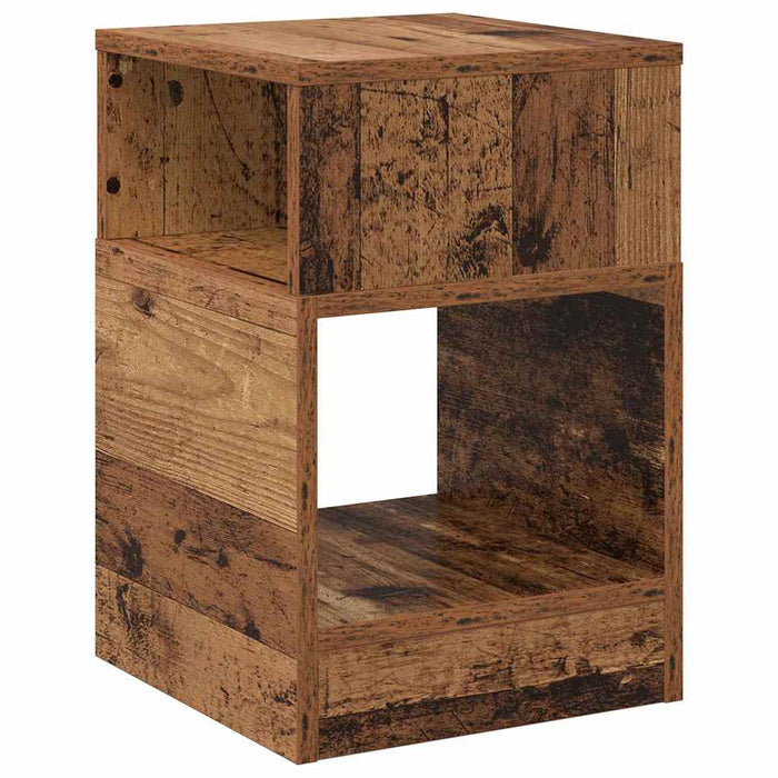 Masă laterală Lemn vechi 30,5 x 30 x 45 cm Lemn compozit - WALTI WALTI