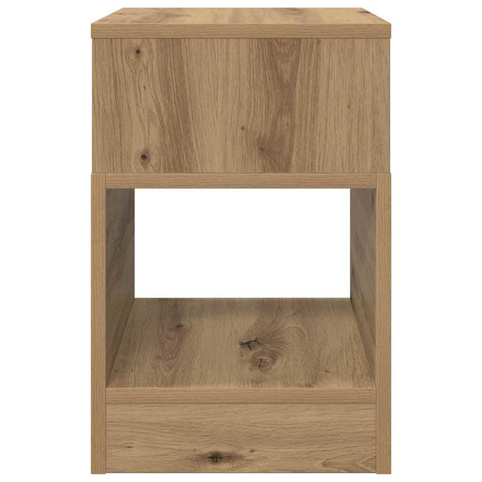 Masă laterală Stejar Artizanal 30,5 x 30 x 45 cm Lemn prelucrat WALTI