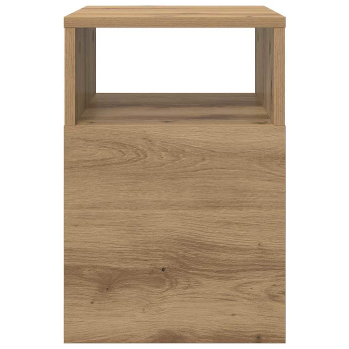 Masă laterală Stejar Artizanal 30,5 x 30 x 45 cm Lemn prelucrat WALTI