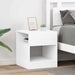 Masă laterală 2 pcs Alb 40,5 x 40 x 45 cm Lemn compozit - WALTI WALTI