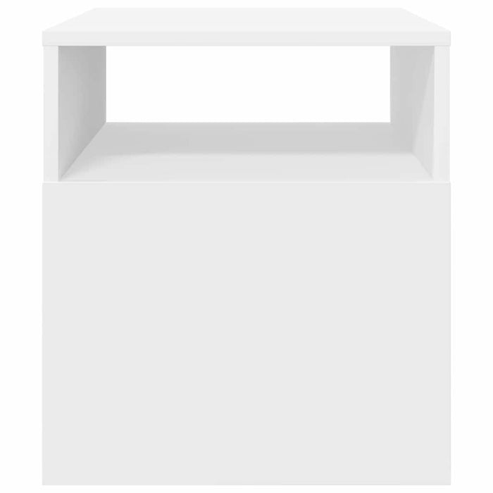 Masă laterală 2 pcs Alb 40,5 x 40 x 45 cm Lemn compozit - WALTI WALTI