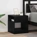 Masă laterală 2 pcs Stejar Negru 40,5 x 40 x 45 cm - WALTI WALTI