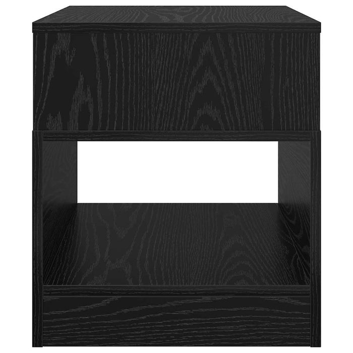 Masă laterală 2 pcs Stejar Negru 40,5 x 40 x 45 cm - WALTI WALTI