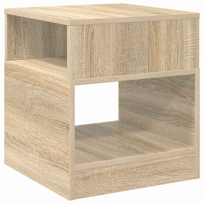 Masă laterală Stejar Sonoma 40,5 x 40 x 45 cm Lemn compozit - WALTI WALTI