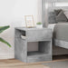 Masă laterală 2 pcs Gri din beton 40,5 x 40 x 45 cm - WALTI WALTI