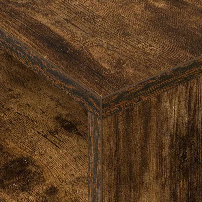 Masă laterală Stejar fumuriu 40,5 x 40 x 45 cm Lemn compozit - WALTI WALTI