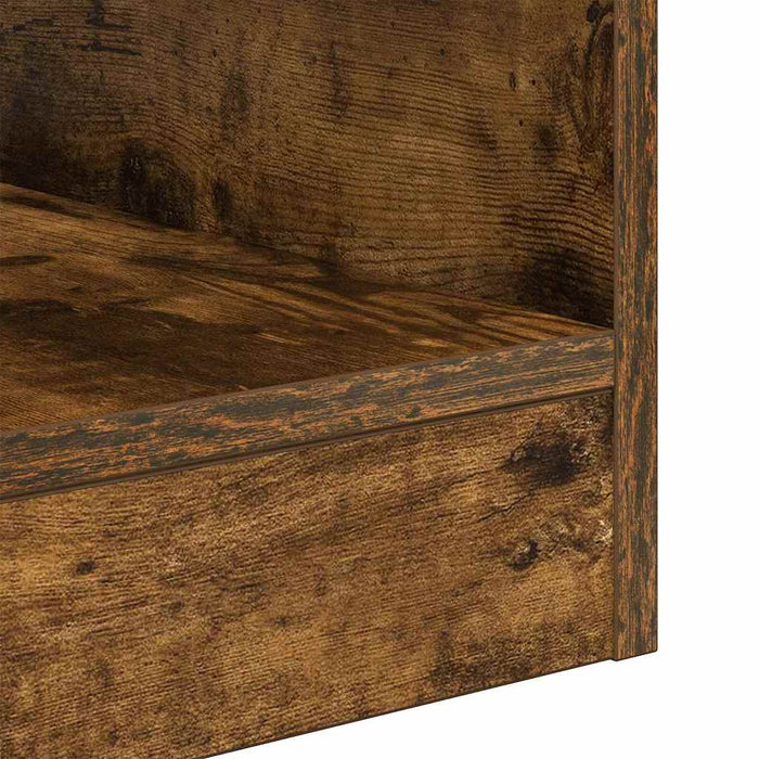 Masă laterală Stejar fumuriu 40,5 x 40 x 45 cm Lemn compozit - WALTI WALTI