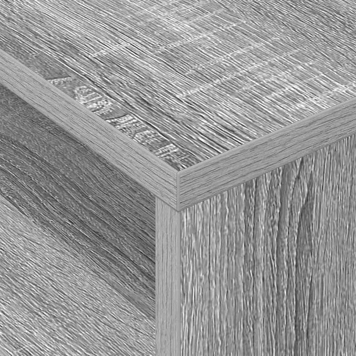 Masă laterală 2 pcs Gri Sonoma 40,5 x 40 x 45 cm Lemn compozit - WALTI WALTI