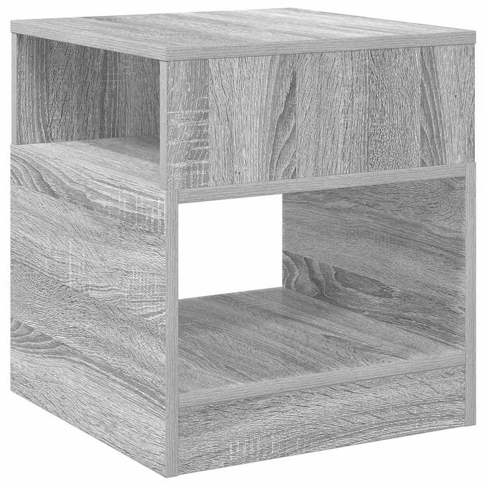 Masă laterală 2 pcs Gri Sonoma 40,5 x 40 x 45 cm Lemn compozit - WALTI WALTI