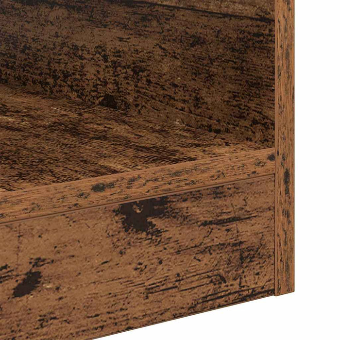 Masă laterală 2 pcs Lemn vechi 40,5 x 40 x 45 cm Lemn compozit - WALTI WALTI