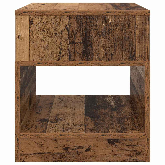 Masă laterală 2 pcs Lemn vechi 40,5 x 40 x 45 cm Lemn compozit - WALTI WALTI