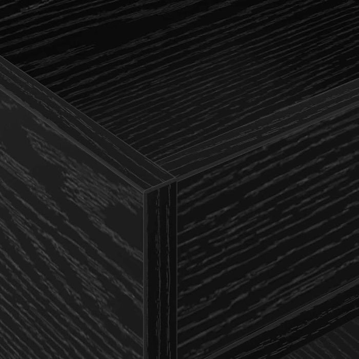 Masă laterală 2 pcs Stejar Negru 30 x 30 x 56 cm Lemn compozit - WALTI WALTI