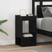 Masă laterală 2 pcs Stejar Negru 30 x 30 x 56 cm Lemn compozit - WALTI WALTI
