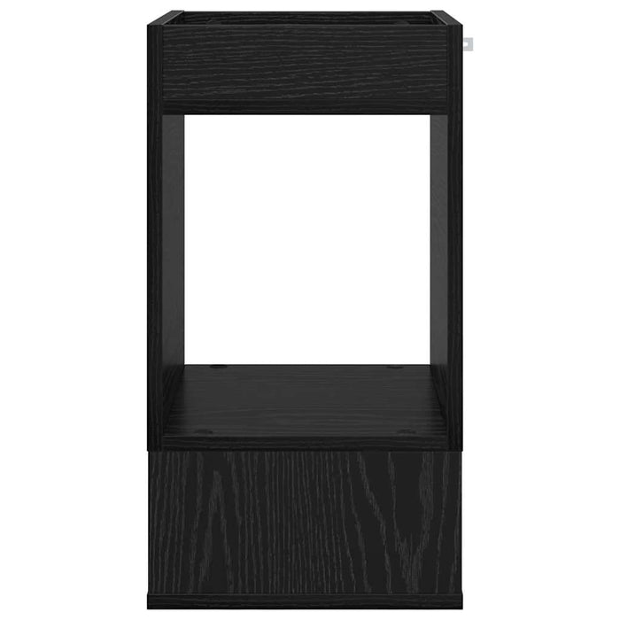 Masă laterală 2 pcs Stejar Negru 30 x 30 x 56 cm Lemn compozit - WALTI WALTI