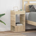 Masă laterală 2 pcs Stejar Sonoma 30 x 30 x 56 cm Lemn compozit - WALTI WALTI