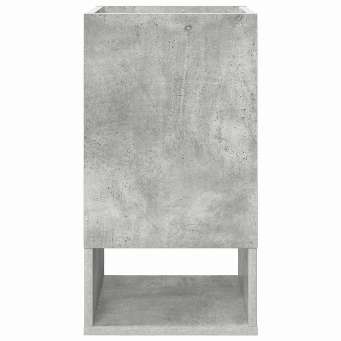 Masă laterală Gri din beton 30 x 30 x 56 cm Lemn compozit - WALTI WALTI