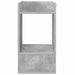 Masă laterală 2 pcs Gri din beton 30 x 30 x 56 cm Lemn compozit - WALTI WALTI