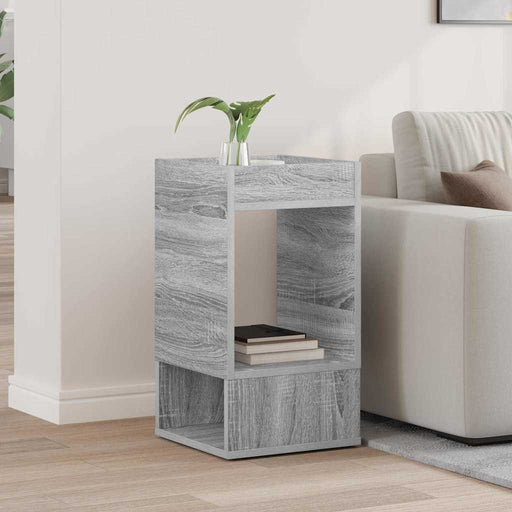 Masă laterală Gri Sonoma 30 x 30 x 56 cm Lemn compozit - WALTI WALTI