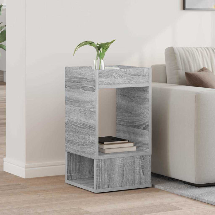 Masă laterală Gri Sonoma 30 x 30 x 56 cm Lemn compozit - WALTI WALTI