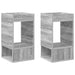 Masă laterală 2 pcs Gri Sonoma 30 x 30 x 56 cm Lemn compozit - WALTI WALTI