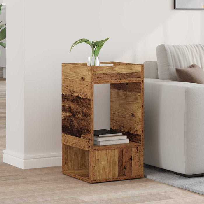Masă laterală Lemn vechi 30 x 30 x 56 cm Lemn compozit - WALTI WALTI