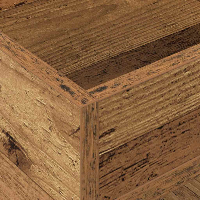 Masă laterală 2 pcs Lemn vechi 30 x 30 x 56 cm Lemn compozit - WALTI WALTI