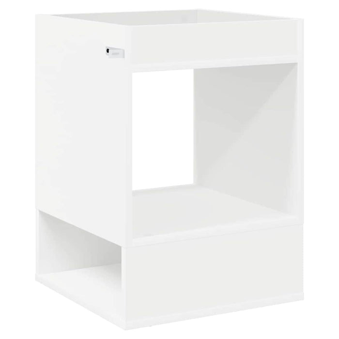 Masă laterală 2 pcs Alb 40 x 40 x 56 cm Lemn compozit - WALTI WALTI