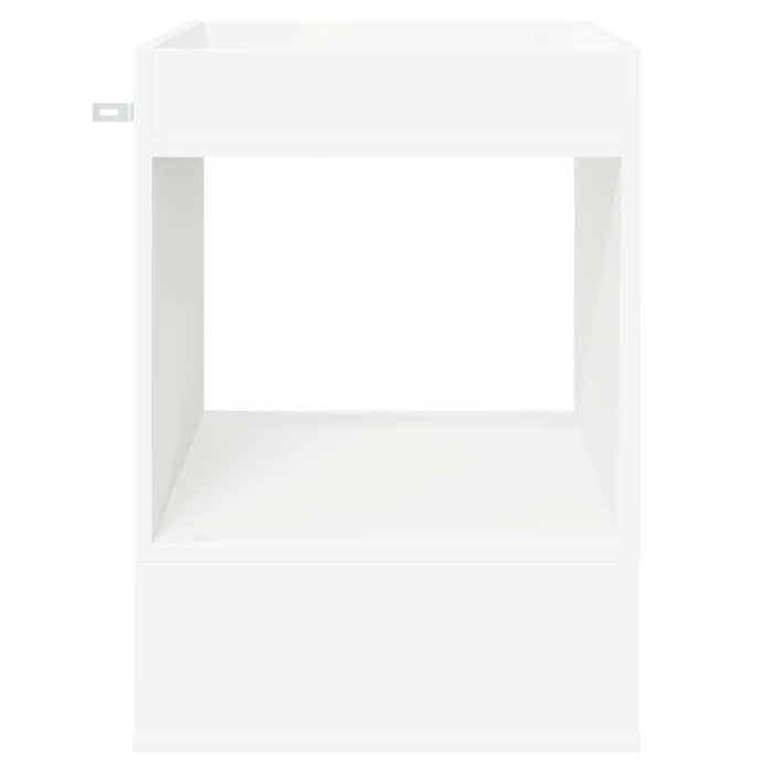 Masă laterală 2 pcs Alb 40 x 40 x 56 cm Lemn compozit - WALTI WALTI