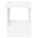Masă laterală 2 pcs Alb 40 x 40 x 56 cm Lemn compozit - WALTI WALTI