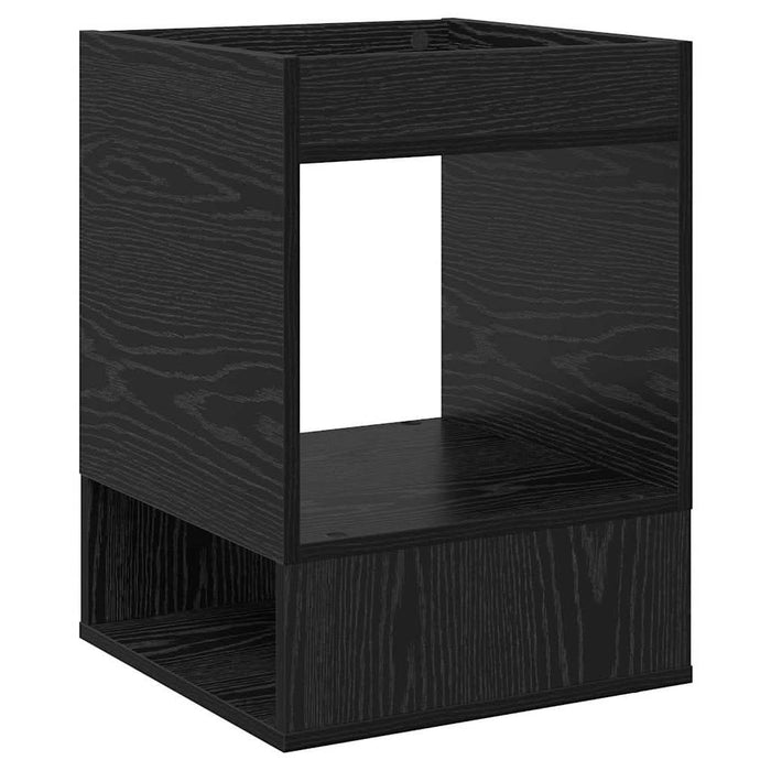 Masă laterală Stejar Negru 40 x 40 x 56 cm Lemn compozit - WALTI WALTI
