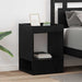 Masă laterală 2 pcs Stejar Negru 40 x 40 x 56 cm Lemn compozit - WALTI WALTI