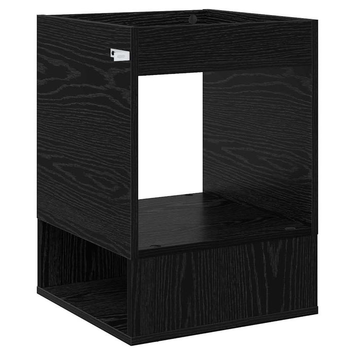 Masă laterală 2 pcs Stejar Negru 40 x 40 x 56 cm Lemn compozit - WALTI WALTI