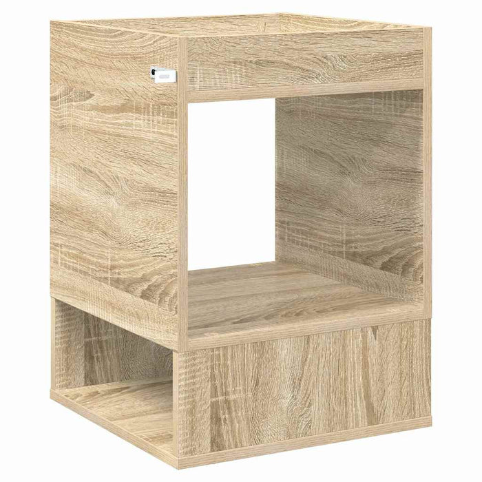 Masă laterală Stejar Sonoma 40 x 40 x 56 cm Lemn compozit - WALTI WALTI