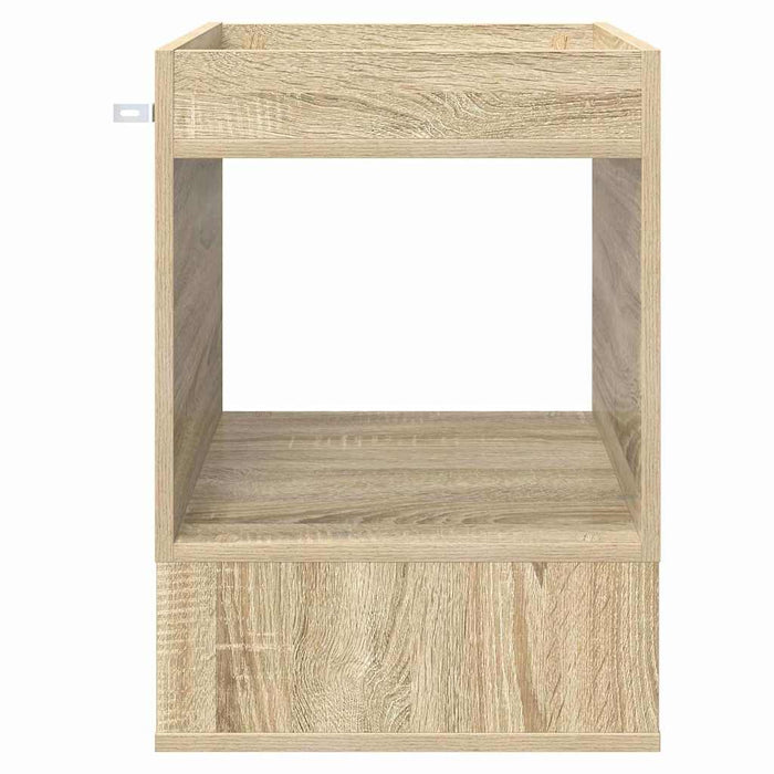 Masă laterală 2 pcs Stejar Sonoma 40 x 40 x 56 cm Lemn compozit - WALTI WALTI